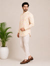 Multi Coloured Linen Printed Short Kurta