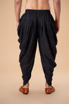 Black Cotton Peshawari Plain Bottom