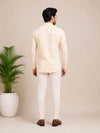 Multi Coloured Linen Printed Short Kurta