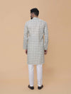 Pista Green Printed Kurta Pyjama