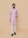 Onion Pink Printed Kurta Pyjama