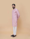 Onion Pink Printed Kurta Pyjama