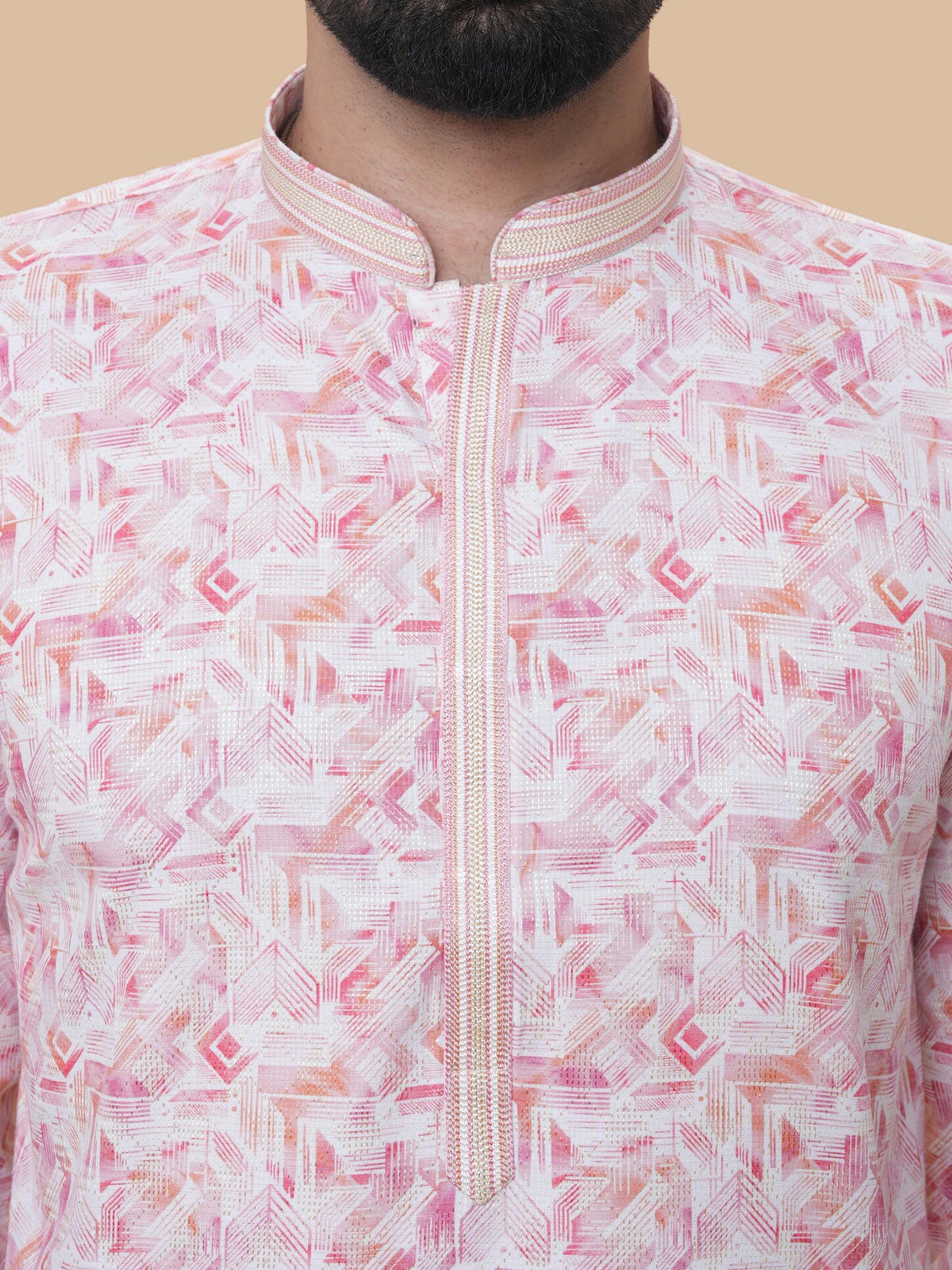 Tomato Printed Kurta Pyjama