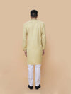 Mehendi Green Printed Kurta Pyjama