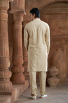 Fawn Pure Cotton Kurta with Matching Bottom
