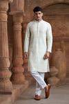 Multi-Coloured Rayon Printed Kurta Pyjama
