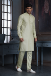 Pista Green Pure Cotton Kurta with Matching Bottom